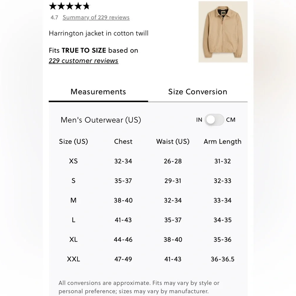 J.Crew Harrington jacket in cotton twill_5